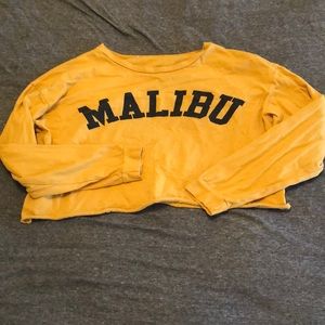 Tops - Malibu long sleeve crop top Tops - Malibu long sleeve crop top
